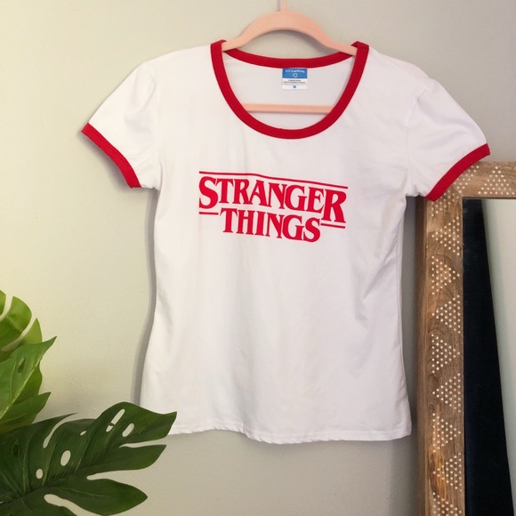 Stranger Things Logo Women’s Tee - Picture 2 of 2